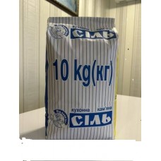 Сіль кухонна кам'яна  ТМ "Баба Галя"  10 кг/уп